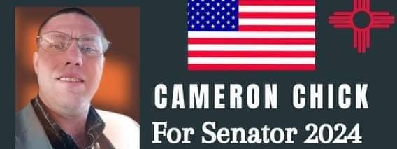 Cameron Chick, a candidate for the New Mexico seat in the United States Senate 2024